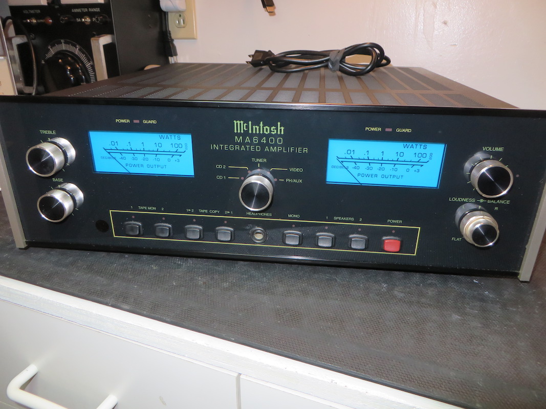 Bob the Tech Audio can diagnose and repair issues with McIntosh MA6400 remote control volume adjustment.