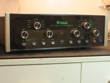 McIntosh C41 after Loudness Repair by Bob the Tech Audio