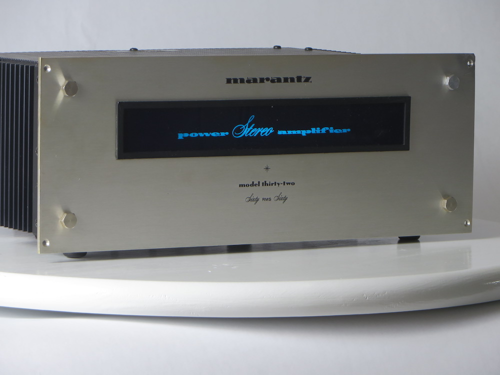 Bob the Tech Audio recently restored this vintage Marantz Model 32 power amplifier, available now