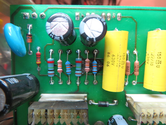 Bob the Tech Audio rebuilt this MC275-II after a failed capacitor burned up the parts.