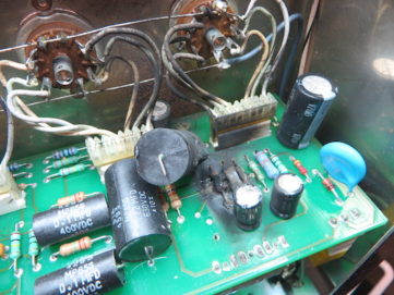 McIntosh MC275-II in for restoration repair service at Bob the Tech Audio