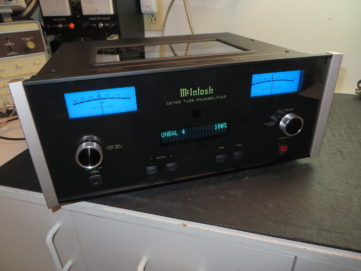 A pair of McIntosh C2700s were in the shop recently for repair