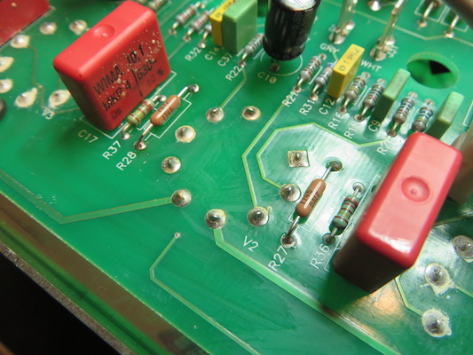 Bob the Tech replaced stressed bias resistors in this McIntosh MC275-IV