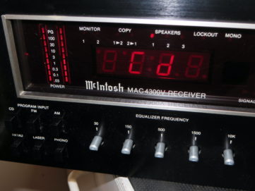MAC4300V under test at Bob the Tech Audio