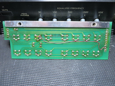 Bob the Tech wired in a fix for an inoperative switch on this McIntosh C31V repair